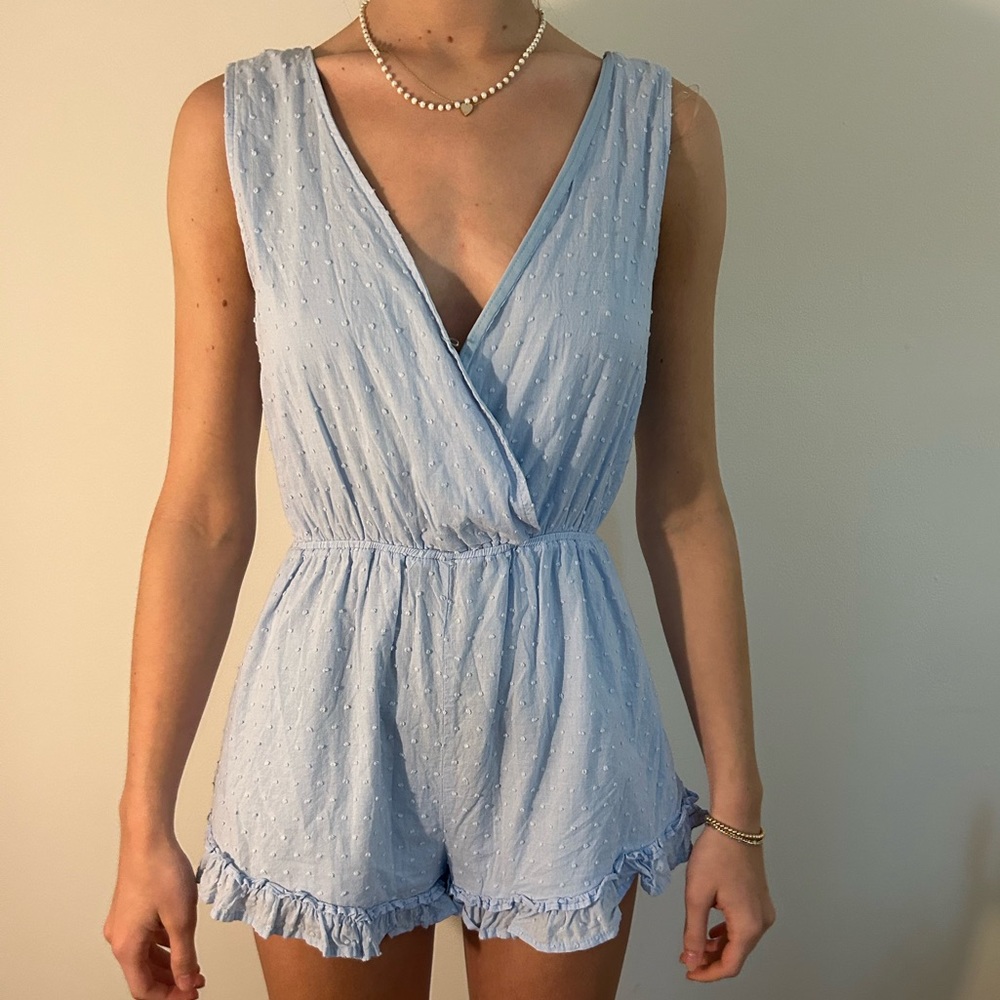 Cutest blue romper
